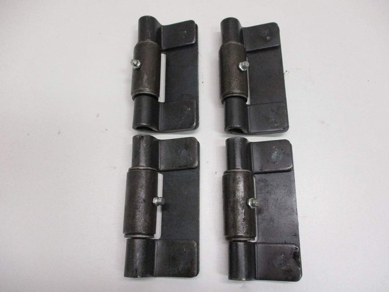 CTW (4) 4.5" Steel Butterfly Weld On Hinges/Cargo Utility Trailer Ramp Door Hinges - Image 1